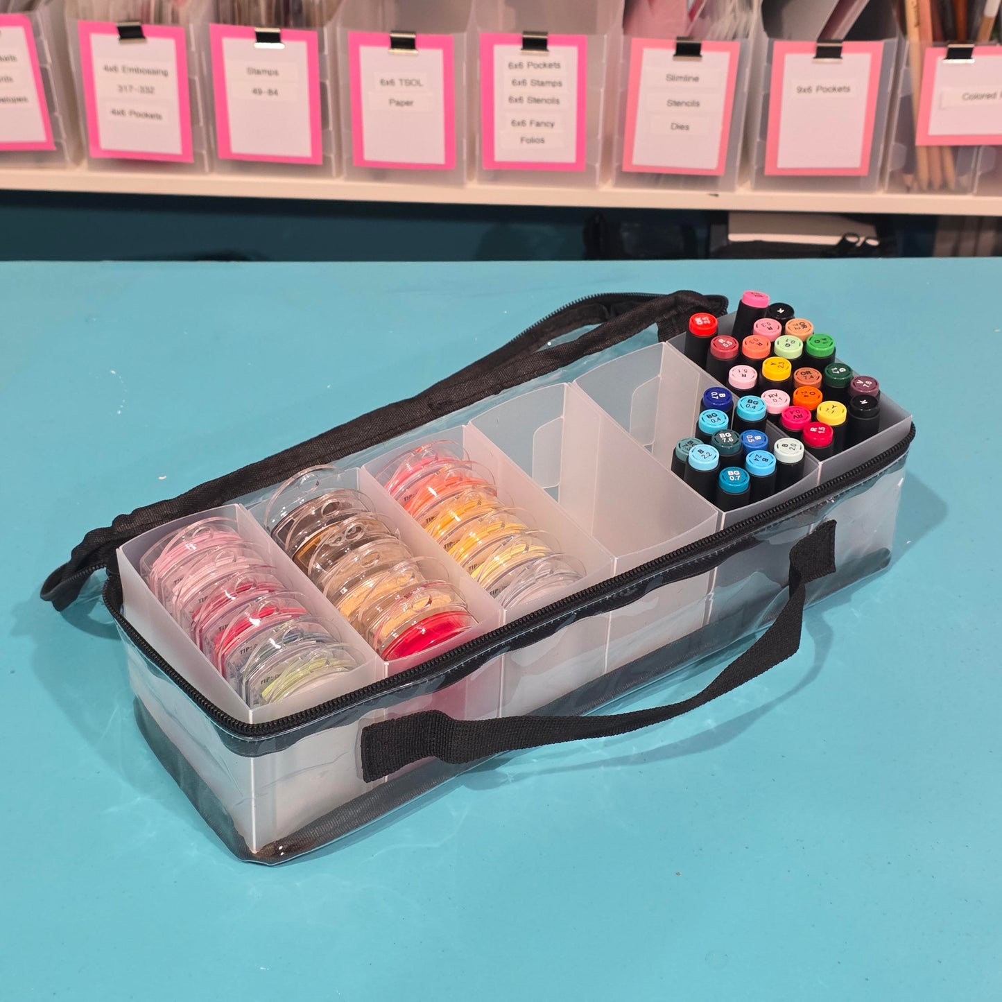 Quick Quote - Powder Puff Ink and OLO Marker Storage Solution