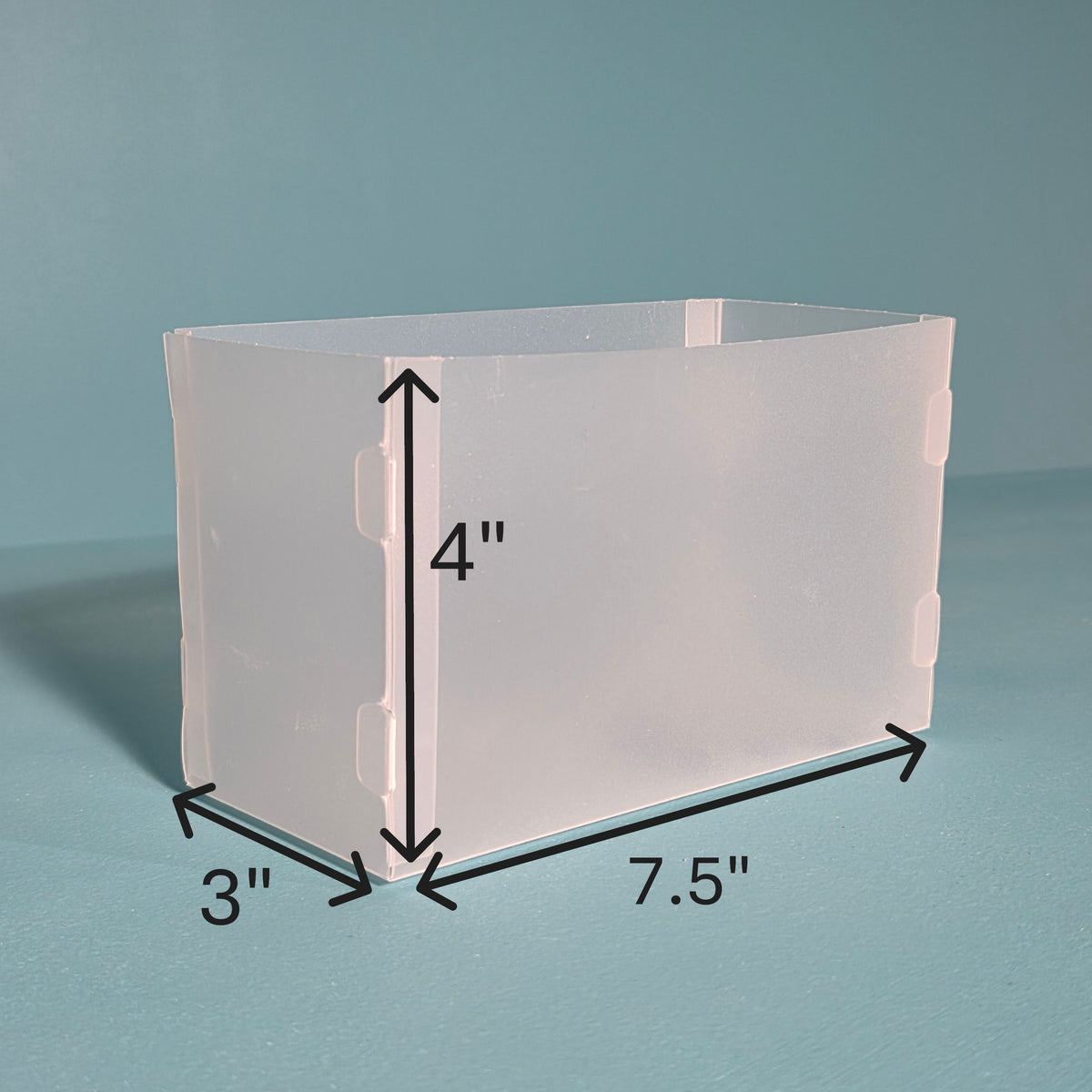 TOO Basic Box 2 - 4”H x 3” x 7.5” - Set of 3