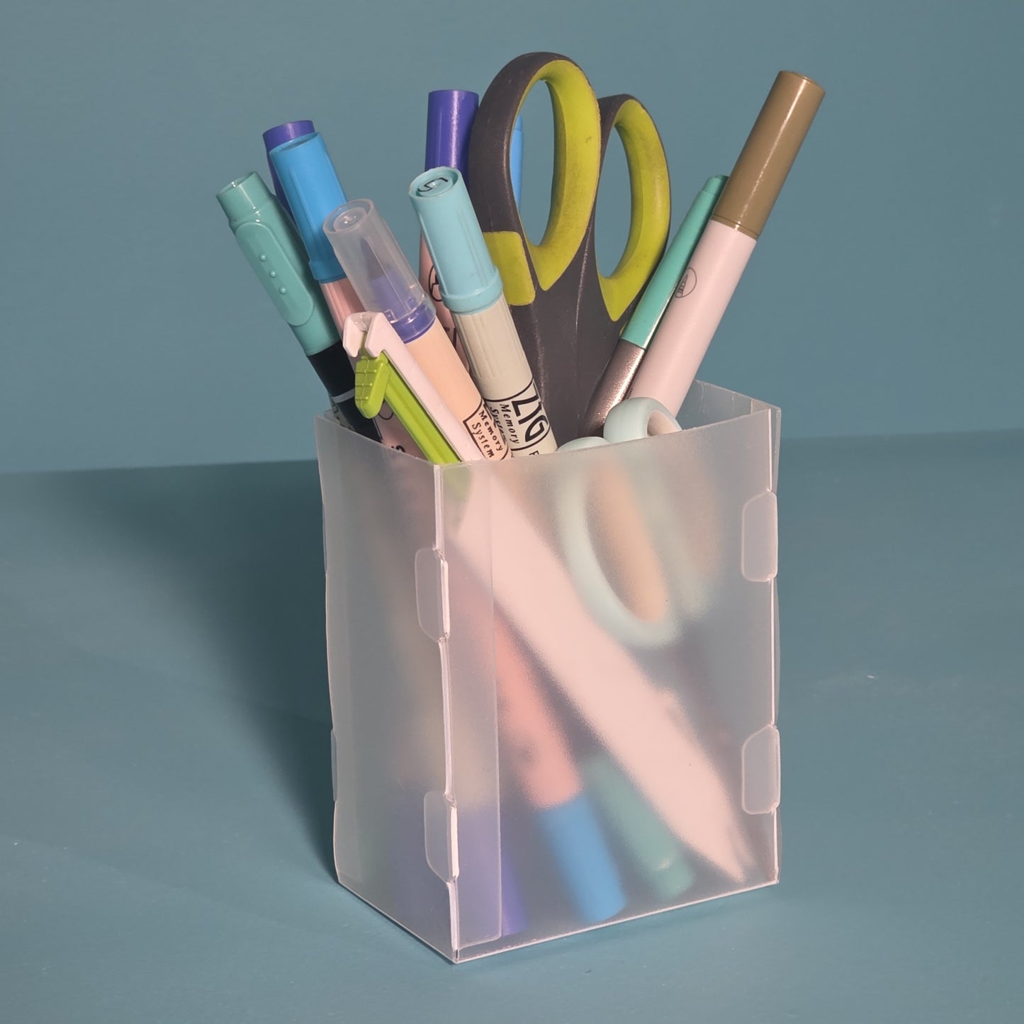 4"H Basic Box "D" Tall Stuff - Set of 3 - FEBRUARY