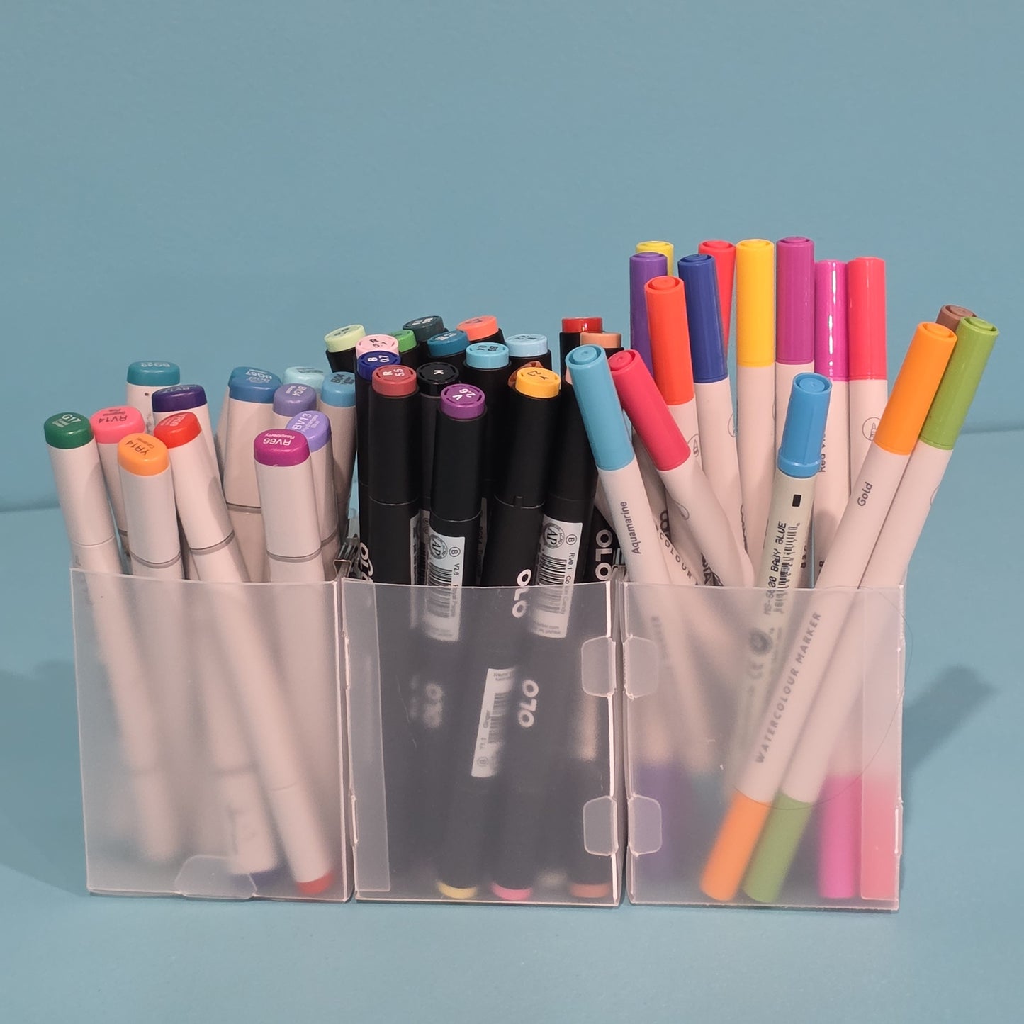 4"H Basic Box "D" Tall Stuff - Set of 3 - FEBRUARY