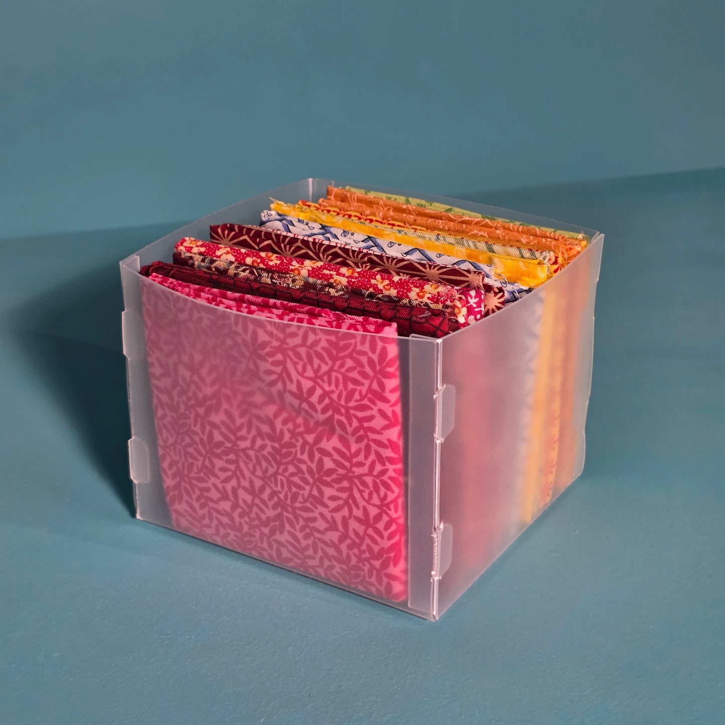 4"H Basic Box "E" Square Stuff - Set of 3 - FEBRUARY