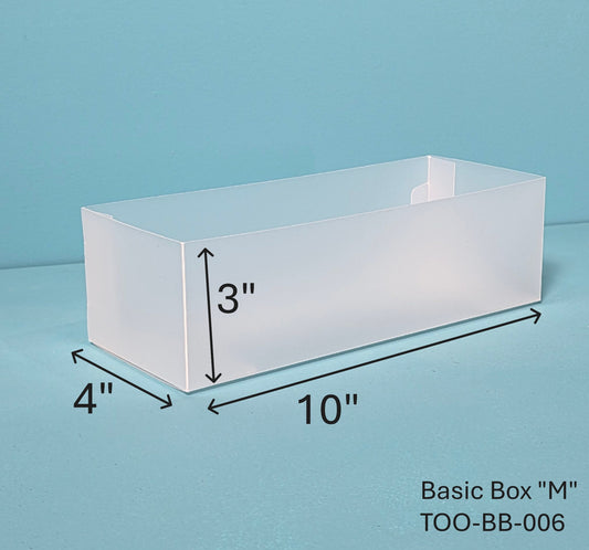 3"H Basic Box "M" Set of 3
