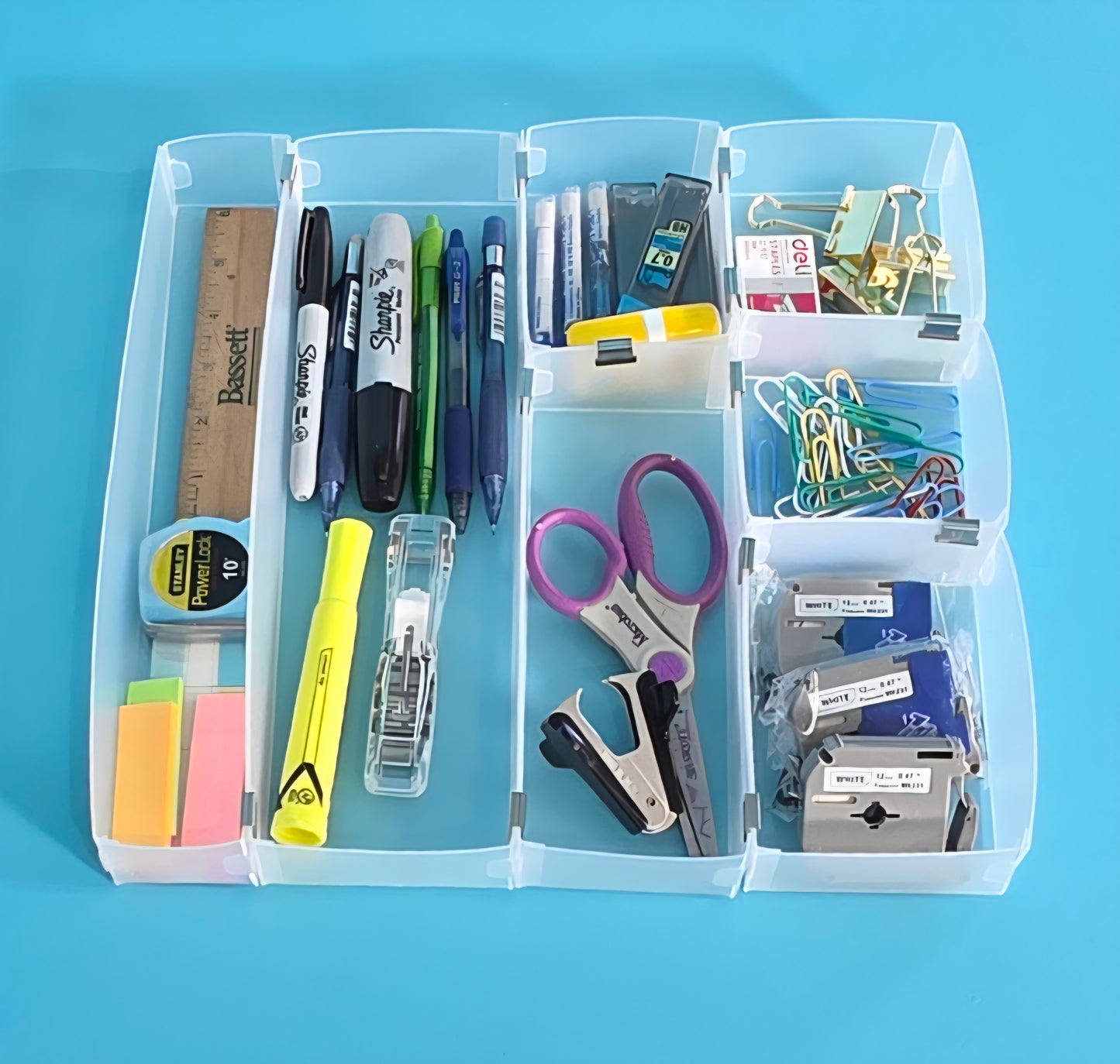 1.5"H Basic Box Small Box Collection with Connector Tool