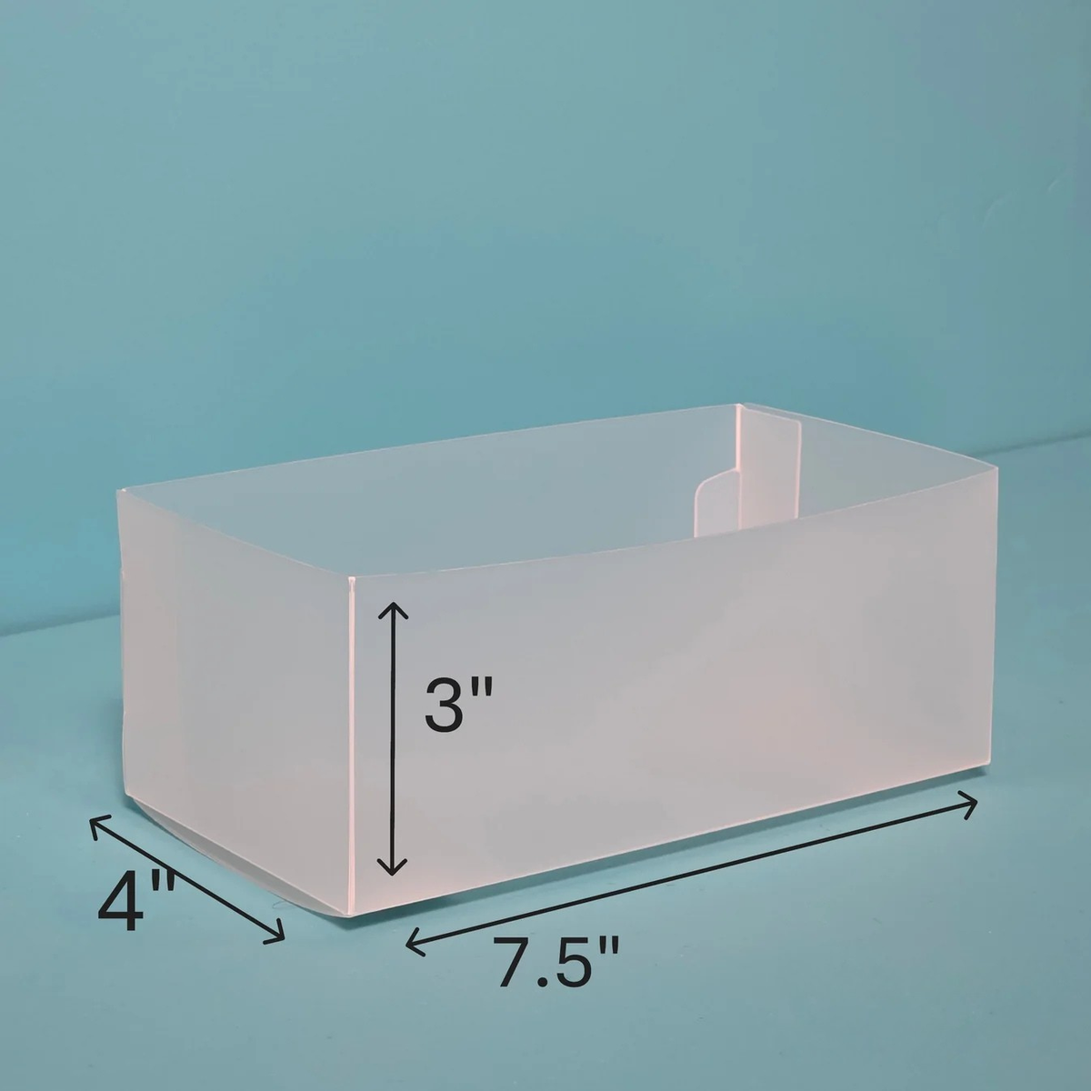 TOO Basic Box 14 - 3"H x 4" x 7.5" - Set of 3