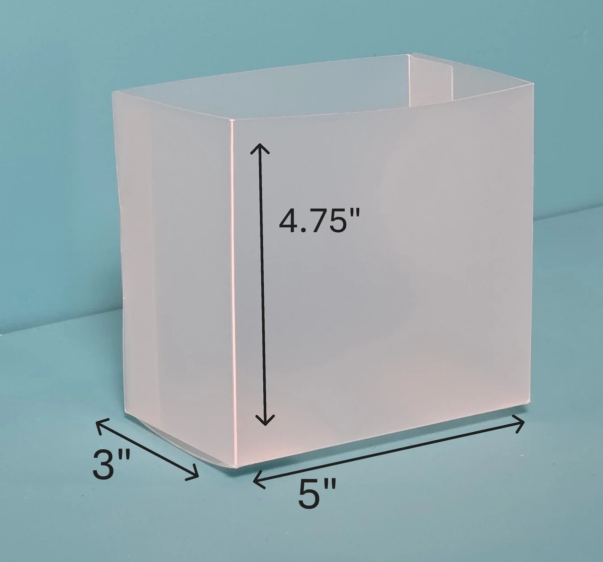 TOO Basic Box 17 - 4.75"H x 3" x 5" - Set of 3