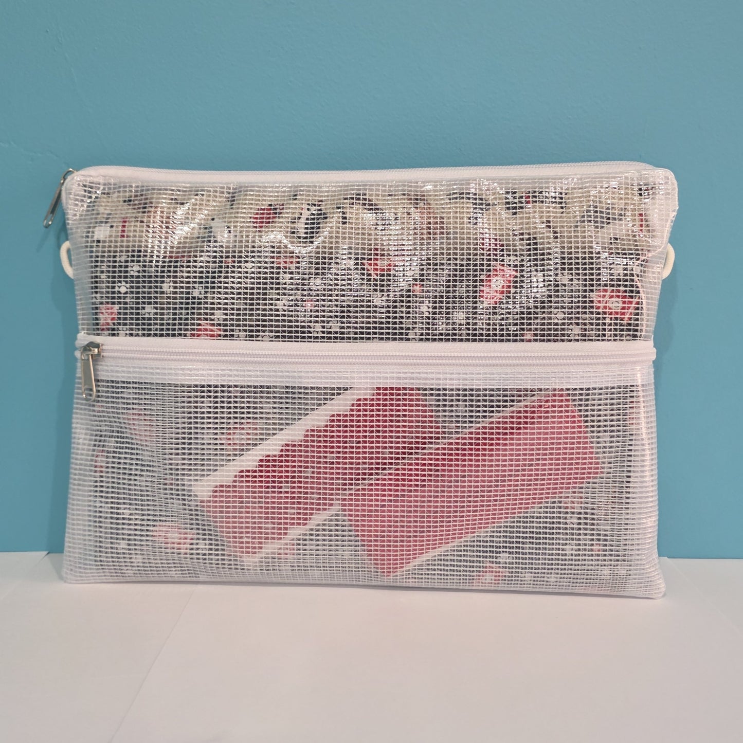 Double-Pocket storage pouch quilting and sewing storage.