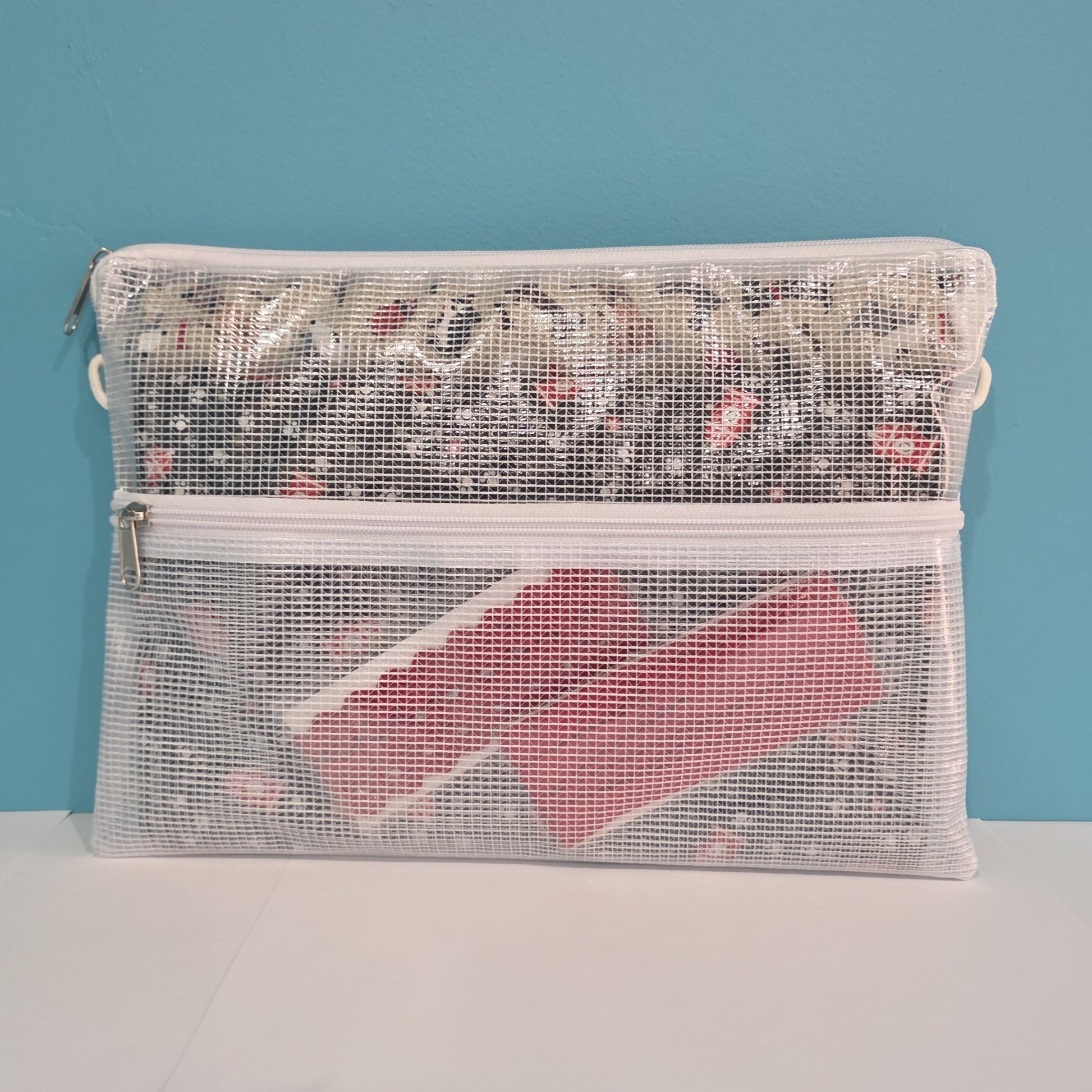 Double-Pocket storage pouch quilting and sewing storage.