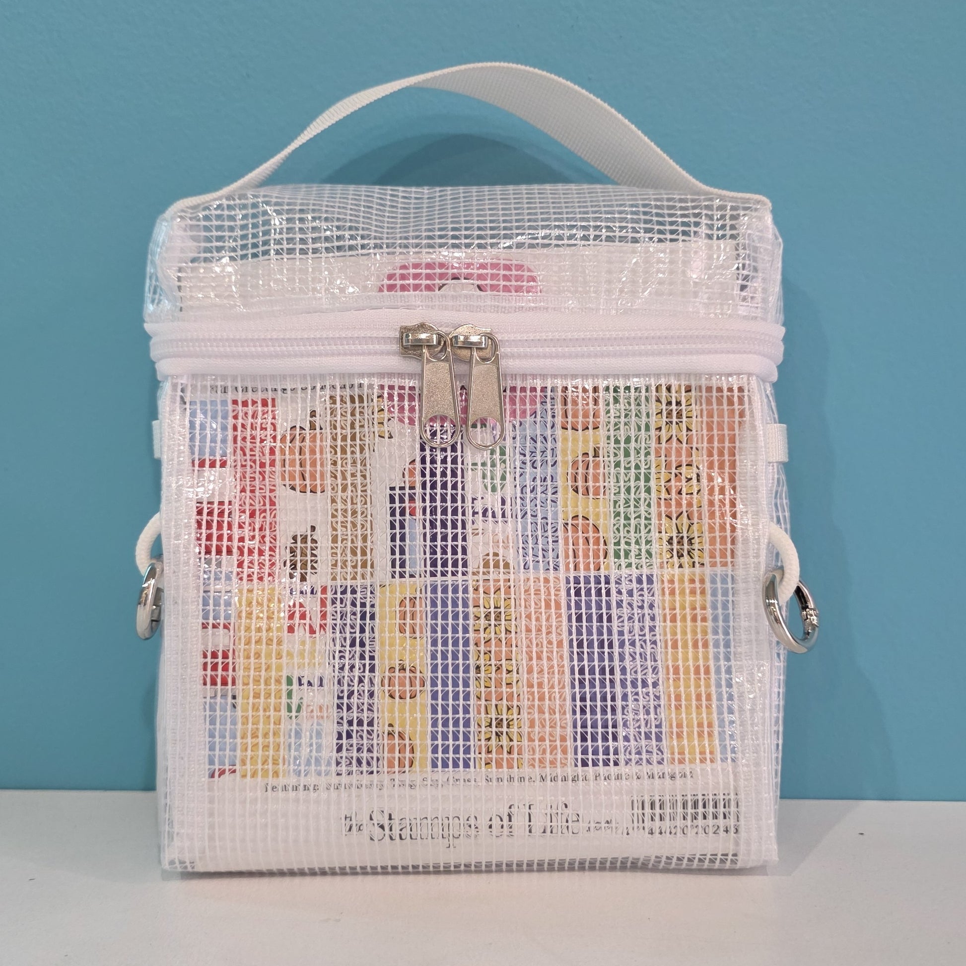 Pouch for 6x6 paper storage, card making