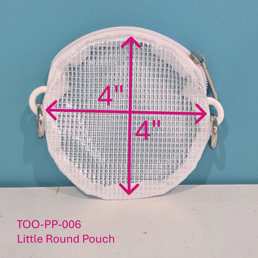 Perfect Pouch Sign Little Round Pouch - Perfect Pouch – The Organized Option