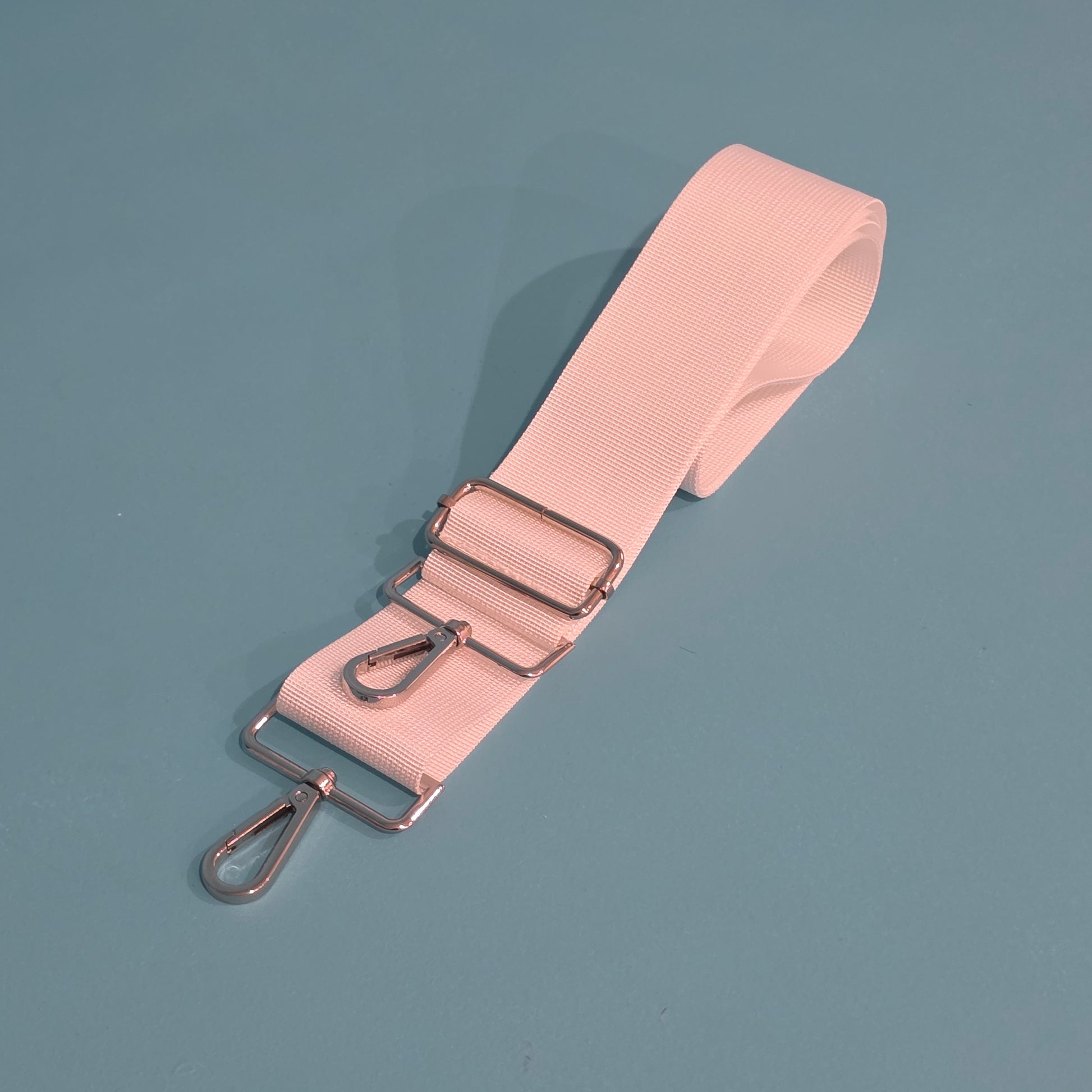 2" Shoulder Strap, white, used for Big Base Pouch carrying strap. Perfect Pouches tote collection.
