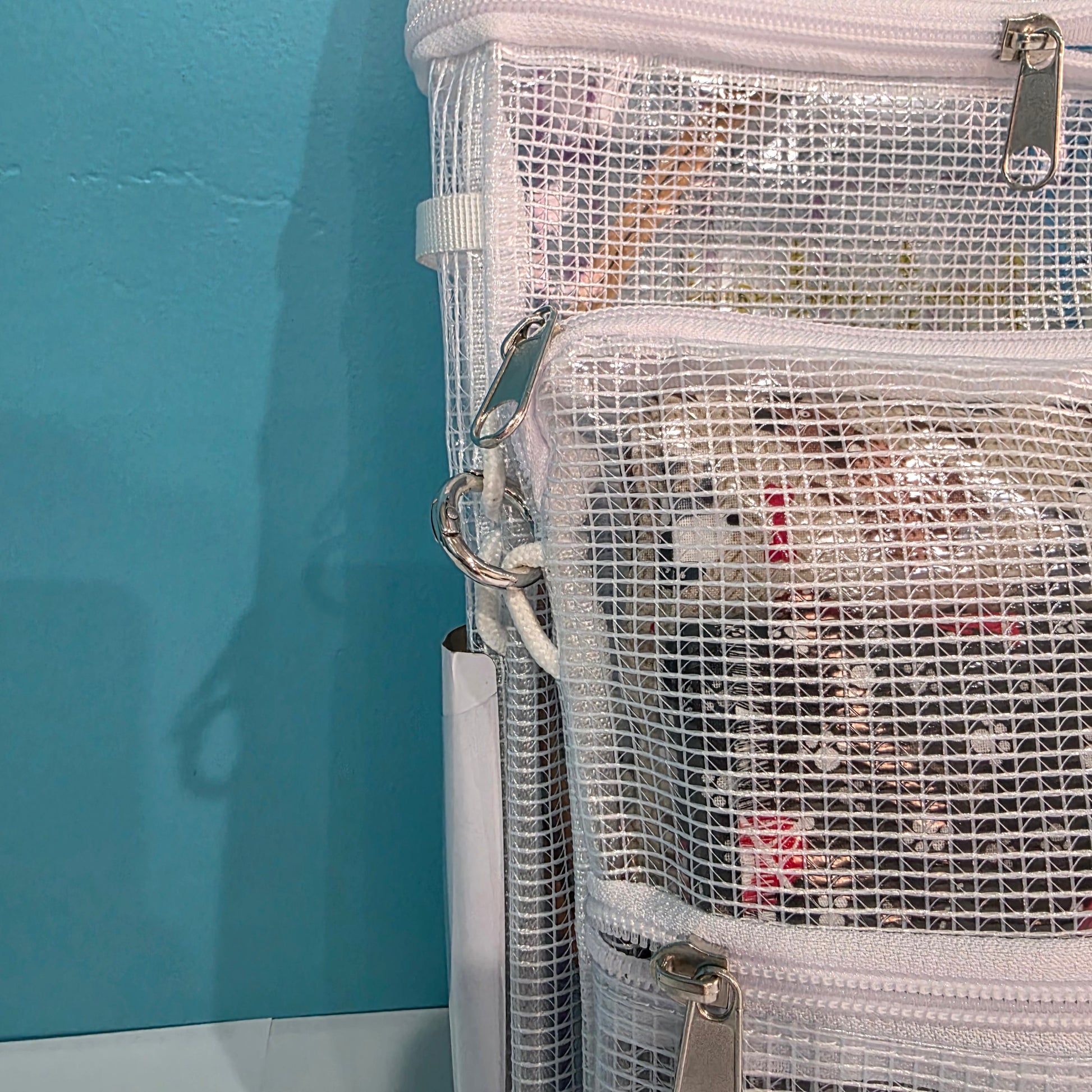 Double-Pocket storage pouch quilting and sewing storage.