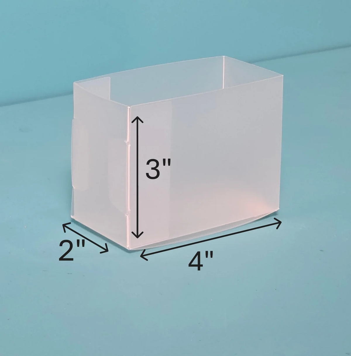 TOO Basic Box 16 - 3"H x 2" x 4" - Set of 3