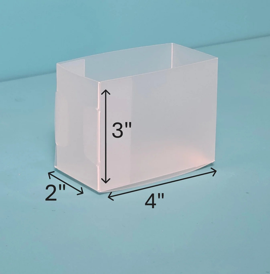 TOO Basic Box 16 - 3"H x 2" x 4" - Set of 3