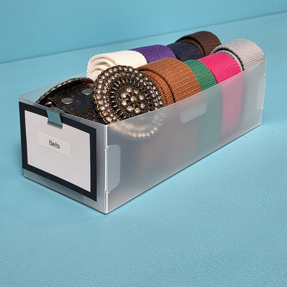 3"H Basic Box "M" Set of 3 – The Organized Option